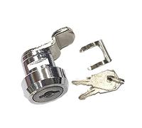 Cerraduras de cajones de metal Buzón Cilindro de con 2 llaves Muebles para archivos y cajones importantes seguros Tuerca de bloqueo de para muebles Piezas de caja de herramientas con llave