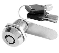 Cerraduras de cilindro, cerradura for muebles, for puerta, gabinete, buzón, candado, leva, cajón, armario, caja con 2 llaves for herrajes for(16mm)