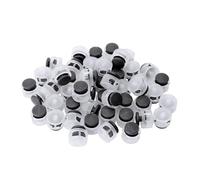 Cerraduras de cordón, palanca de cordón, palancas for ropa, tapón de palanca de resorte 50 Bola de palanca de cordón de plástico Cerraduras de cable con resorte Paracord Extremos de bloqueo de cordón