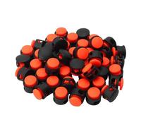 Cerraduras de cordón, palanca de cordón, palancas for ropa, tapón de palanca de resorte 50 Bola de palanca de cordón de plástico Cerraduras de cable con resorte Paracord Extremos de bloqueo de cordón