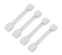 Cerraduras de Correa de Seguridad para Niños, 5 Piezas Cerraduras para Bebés Armario de Seguridad a Prueba de Usos Múltiples para Muebles Cocina Hornos Asientos de Inodoro,