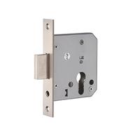 Cerraduras De Embutir Para Puertas Cerradura de puerta con carcasa cerradura, manija paso, interior, 40, 45 y 55 mm, herrajes for cuerpo, invisible for(55mm)