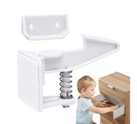 Cerraduras de gabinete a prueba de bebés | Cerraduras de gabinete de seguridad para niños | Cerraduras de gabinete para bebés con adhesivo fuerte para cajones a prueba de niños
