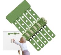 Cerraduras de gabinete a prueba de bebés,Cerraduras de seguridad para bebés para gabinetes | Correas de seguridad para niños de cocodrilo 5X | El gabinete adhesivo fuerte a prueba de niños cierra sin