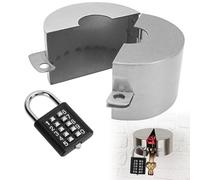 Cerraduras de grifo para exteriores, cerradura de grifo, 7,6 x 4 cm, cerradura de grifo de agua para exteriores, cerradura de grifo para el hogar