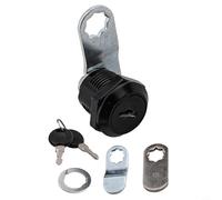 Cerraduras de leva para archivador y cerraduras de cajones con llaves, compatible con paneles de puerta de menos de 12 mm de grosor, incluye placas de bloqueo para mayor seguridad