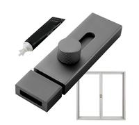 Cerraduras de pestillo para puerta interior, pestillo de puerta corredera,Cerraduras de correderas con de adhesivo de aleación de aluminio | Cerradura de resistente,