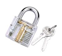 Cerraduras de practica, serreta, seguridad, multipuntos, kabba, candado, tubular, Cerradura de formación para cerrajero, practica principiantes,metacrilato y de acero. (Opción Nº1)