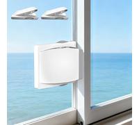 Cerraduras de puerta corredera, paquete de 2 cerraduras de puerta correderas de vidrio seguras para niños para puertas corredizas de vidrio, ventanas correderas, armarios corredizas y más, fácil de