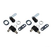 Cerraduras de puerta de almacenamiento RV 2 piezas con llaves, juego de cerradura de leva para cajas de herramientas y armarios de caravana que proporciona una seguridad resistente para uso en