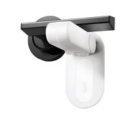 Cerraduras de puerta para niños, tope de seguridad para niños, protector de seguridad para mascotas, diseño montado a presión sin taladro con detección automática de hendiduras para puertas de madera
