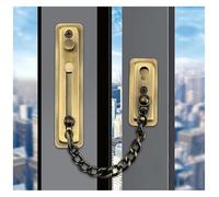 Cerraduras de seguridad,Cerraduras restrictivas de ventanas,Cerradura de cadena de acero inoxidable Limitador de robo de ventanas,Cerraduras de ventanas Restrictor de ventanas for mascotas de segurida