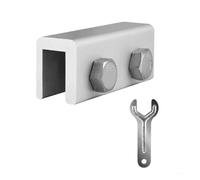 Cerraduras de seguridad for ventanas corredizas verticales aleación aluminio, limitadores con llave y limitador a prueba niños