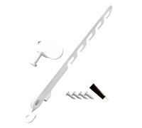 Cerraduras de seguridad limitadoras de ventanas, pestillo restrictor de ventanas,Restrictor de pestillo prueba de viento para ventana abatible - Cerraduras de seguridad restrictivas prueba de niño