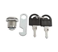 Cerraduras de seguridad para buzones Cerradura De Cilindro for Cajones, Armarios Y Buzones 16-30mm Con 2 Llaves(20mm)