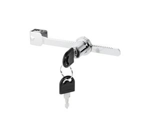 Cerraduras de seguridad para buzones Cerradura De Puerta Corredera Cristal for Vitrina Con Llaves Universales Exclusivas Sin Taladrar(Exclusive Key 1pcs)