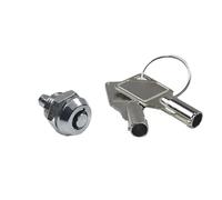Cerraduras de seguridad para buzones Cerraduras De Gabinete, 5/10 Juegos, Llaves Tubulares Empuje 12mm for Joyero, Cajón, Luz, Muebles DIY(5 Sets)