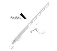 Cerraduras de seguridad para limitador de ventana, pestillo limitador de ventana | Restrictor de pestillo a prueba de viento para ventana abatible | Cerraduras de seguridad de ventana ajustables con 4