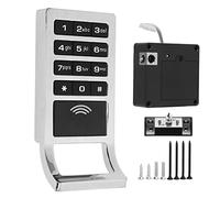 Cerraduras digitales sin llave del gabinete, contraseña M1 tarjeta cerradura del gabinete cerradura electrónica del gabinete kit para gabinetes cajones armarios