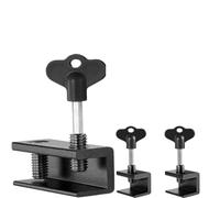 Cerraduras for puertas de ventanas corredizas, paquete 6 pestillos seguridad aleación aluminio negro