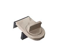 Cerraduras for puertas y ventanas corredizas, paquete de 2 cerraduras seguridad multicolores for(Brown)