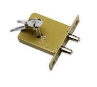 Cerraduras invisibles DeadBolt para evitar la apertura de cerraduras. Cerradura de embutir de doble puente, cerradura de seguridad Tubewell (estilo B)