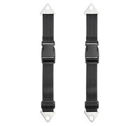 Cerraduras para basura antianimales - 2 sangre flexibles de bloqueo para animales para basura, cerradura de seguridad ajustable para contenedores 110-190L protección animales matones de zorro