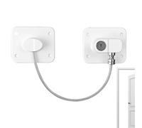 Cerraduras para cajones a prueba de bebés,Cerraduras para gabinetes a prueba de bebés - Cerraduras para gabinetes Gabinetes a prueba de bebés,Cerradura multifuncional para refrigerador para niños, par