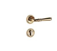 Cerraduras Para Puertas, Cerradura de puerta de latón, estilo retro, silenciosa, francesa, dorada, for dormitorio, americana, ligera, de lujo, con doble manija.