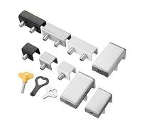 Cerraduras para puertas y ventanas correderas. Cerradura multicolor de acero inoxidable for puertas y ventanas correderas(Big Square B)