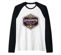 Cerrajero Protegiendo lo Que más Importa Cerrajero Mujeres Camiseta Manga Raglan