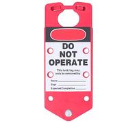 Cerrojo de Bloqueo Portátil, Etiqueta Repetible de Escritura Repetible, Cerrojo de Bloqueo y Etiquetado Poroso para Energía Eléctrica, Energía Nuclear, Transporte, Fabricación de Máquinas