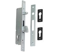 Cerrojo de gancho Cerradura de embutir Cerradura para puerta corredera Cerradura de puerta 40 para puertas correderas con contraplaca
