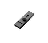 Cerrojo de puerta aleación aluminio, pestillo ventana antirrobo, Hardware bloqueo granero(B3,4inch)