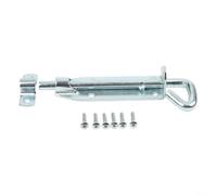 Cerrojo deslizante galvanizado para puertas de patio y ventanas, acero al carbono resistente al óxido (chapado en 15 cm)