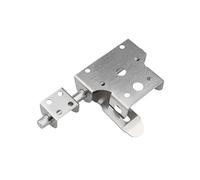 cerrojo para puerta， Puerta de seguridad tipo barril con tornillos for baño, cercas y cobertizos(A,160mm)