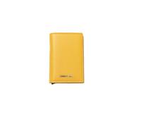 Cerruti 1881 - Billetera de Cuero para Hombre con Portatarjetas - Accessories - Hombre - Amarillo - ONE SIZE -