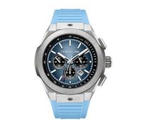 Cerruti 1881 - Cronógrafo Ruscello Declination - Cuarzo Movimiento de Reloj - Ancho de la caja: 55 mm - Acero inoxidable - 10 ATM, azul, 55