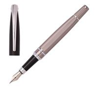 Cerruti 1881 Pluma estilográfica Abbey Diamond Gun | Instrumento de escritura icónico | Caja de regalo