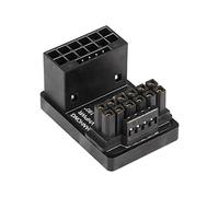 CERRXIAN Adaptador de ángulo de 180 grados, PCI-e 5.0 12VHPWR ATX3.0 600W 16 pines 180 grados ángulo hembra a macho, para tarjeta gráfica GPU 12+4pin RTX 3090Ti 4070Ti 4080 4090 (tipo B)