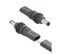 CERRXIAN - Adaptador de corriente USB C a DC 5,5 mm x 2,1 mm para Starlink Mini, PD100W USB C hembra a conector macho DC5521, cable impermeable de repuesto Starlink Mini