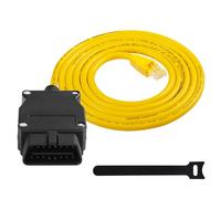 CERRXIAN Cable ENET OBD2 RJ45, Cable de Interfaz Ethernet RJ45 a OBDII de 6,6 pies/2 m Codificación de diagnóstico de automóvil Serie F, Serie G