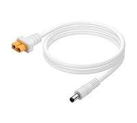 CERRXIAN XT60 a DC 5525 Cable Adaptador 16AWG XT60 Hembra a DC 5.5x2.5mm Macho Cable de alimentación para el Panel Solar, FPV Monitor de energía, Drone Cable de alimentación (3.3FT)