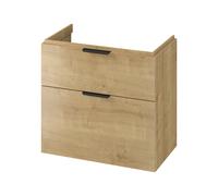 Cersanit City armario 79.4x44.7x72 cm suspendido, para lavabo roble S584-120