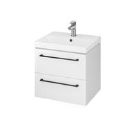 Cersanit Gala lavabo con mueble y tiradores 50.5 cm blanco S801-367