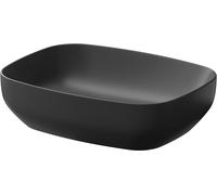 Cersanit Larga lavabo 50x38.5 cm rectangular sobre encimera antracita K677-013