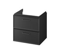Cersanit Milagros armario 59.4x44.6x55.1 cm suspendido, para lavabo negro S1021-002