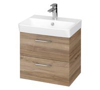 Cersanit Mille lavabo con mueble 50.5 cm nogal S801-322-DSM