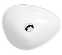Cersanit Moduo lavabo 44x35.5 cm sobre encimera blanco K116-051