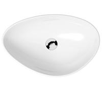 Cersanit Moduo lavabo 56.5x36.5 cm sobre encimera blanco brillante K116-052